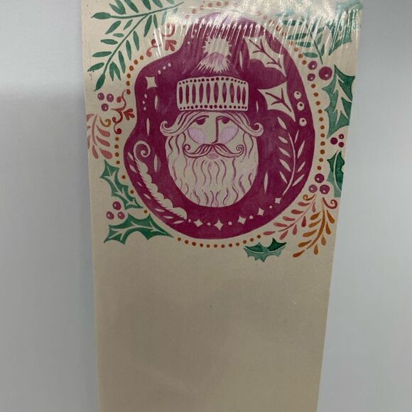 Santa Claus Christmas Notebook Set Refrigerator Magnet NWT - Picture 5 of 11